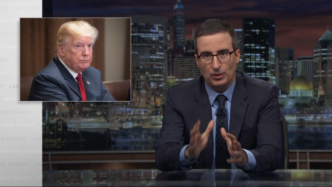 hbo john oliver trump