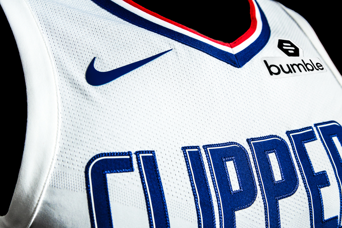 Los Angeles Clippers announce jersey sponsorship patch with Bumble 